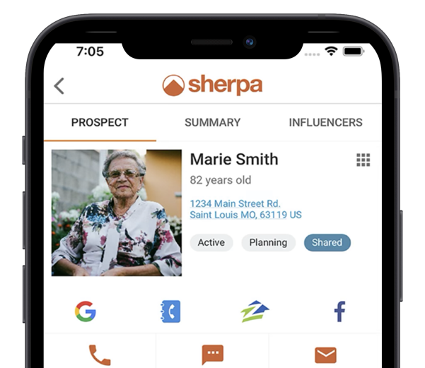 Sherpa CRM Mobile Apps